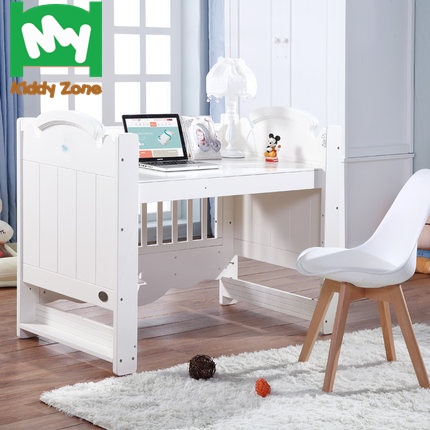 TP21049 (WD19) เตียงไม้สีขาว ปรับเป็นโต๊ะได้ ปรับเป็นเตียงเดี่ยวได้