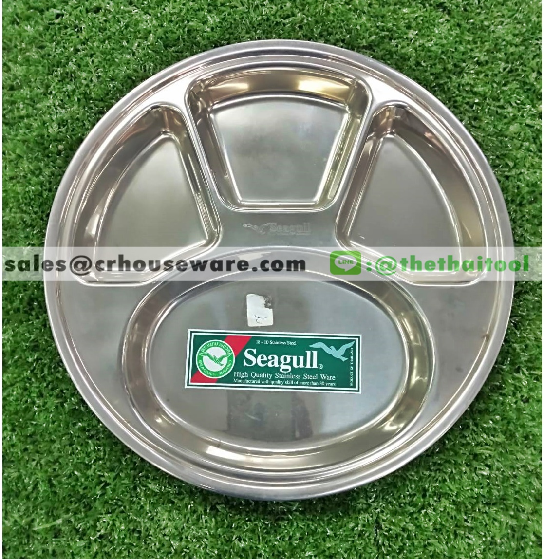 ถาดหลุมทรงกลม SL 28-4,ถาดหลุมสเตนเลสอันดับหนึ่งของไทย,ถาดหลุมสเตนเลสผลิตในประเทศ,ถาดหลุมเด็กประถม