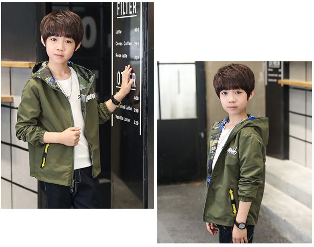 กันหนาว: เสื้อกันหนาวเด็ก ลายทหาร