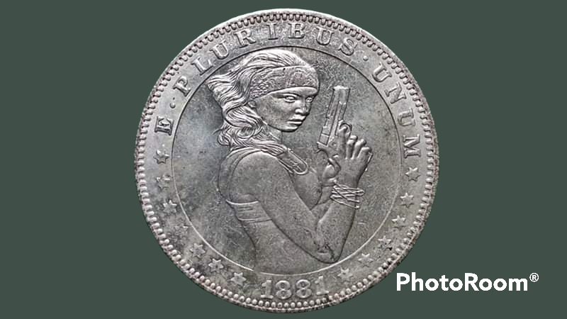 เหรียญ คัดลอกแบบ ดอลลาร์ สหรัฐ อเมริกา Morgan Dollar