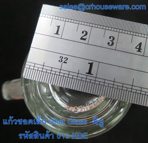 แก้วชอตเล็ก Shot Glass มีหู รหัสสินค้า 013-KDE
