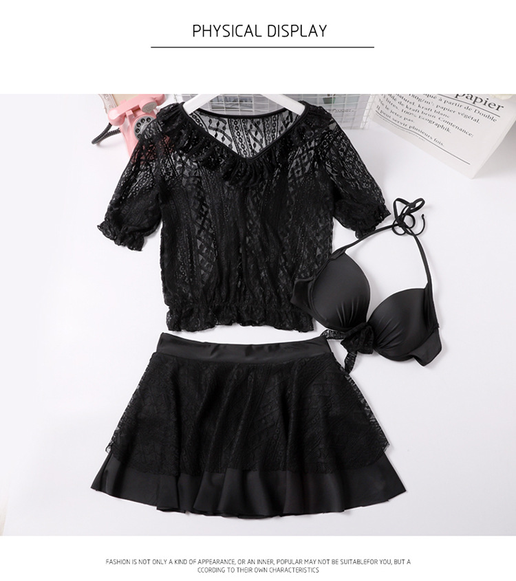 ชุดว่ายน้ำคนอ้วน 4xl เซต 3 ชิ้น บรารอบอก 36-42กระโปรงรอบเอว 34-38 สะโพก 40-44 ยาว 13 นิ้ว เสื้อคลุมต้วนอก รอบอก 48 นิ้วค่ะ ผ้าดี งานสวย คุ้มมากๆค่ะ