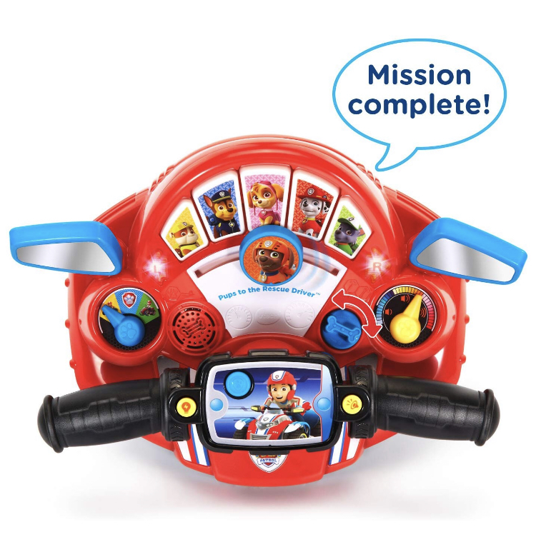 พวงมาลัยขับรถ VTech Paw Patrol Pups to The Rescue Driver