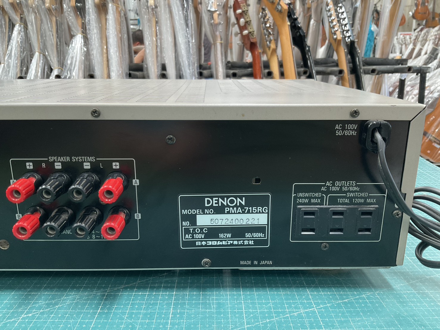 เครื่องขยายเสียง DENON : PMA-715RG - เครื่องเสียงมือสองญี่ปุ่น