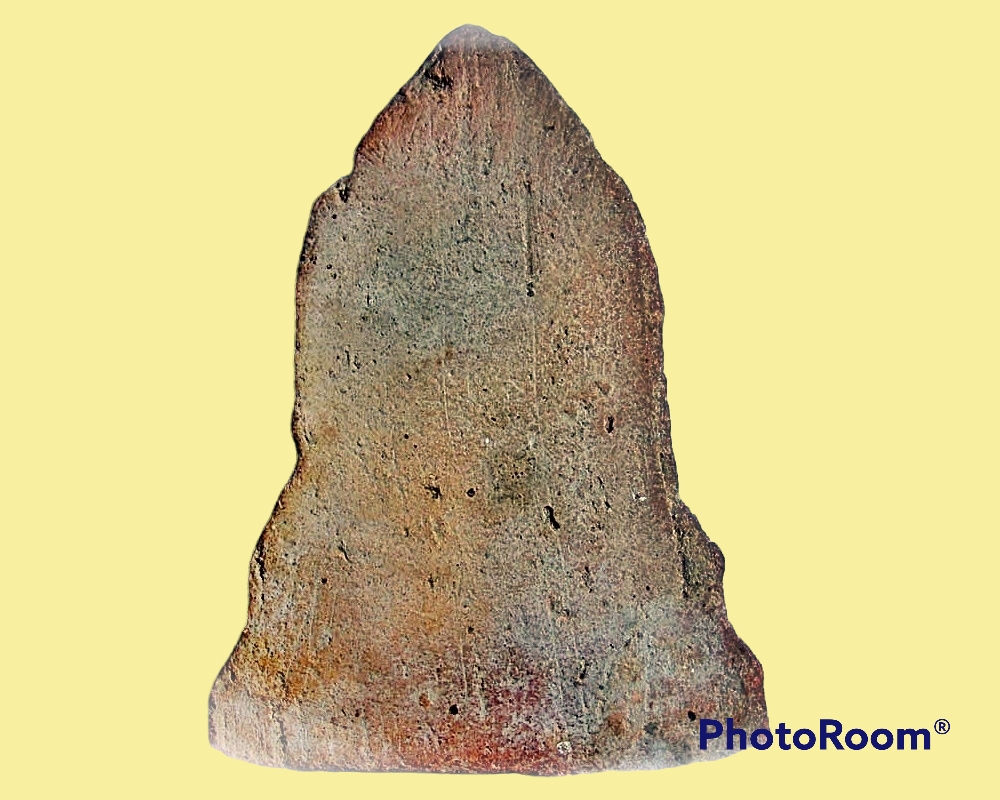 พระโคนสมออยุธยา เนื้อดิน พิมพ์มารวิชัย