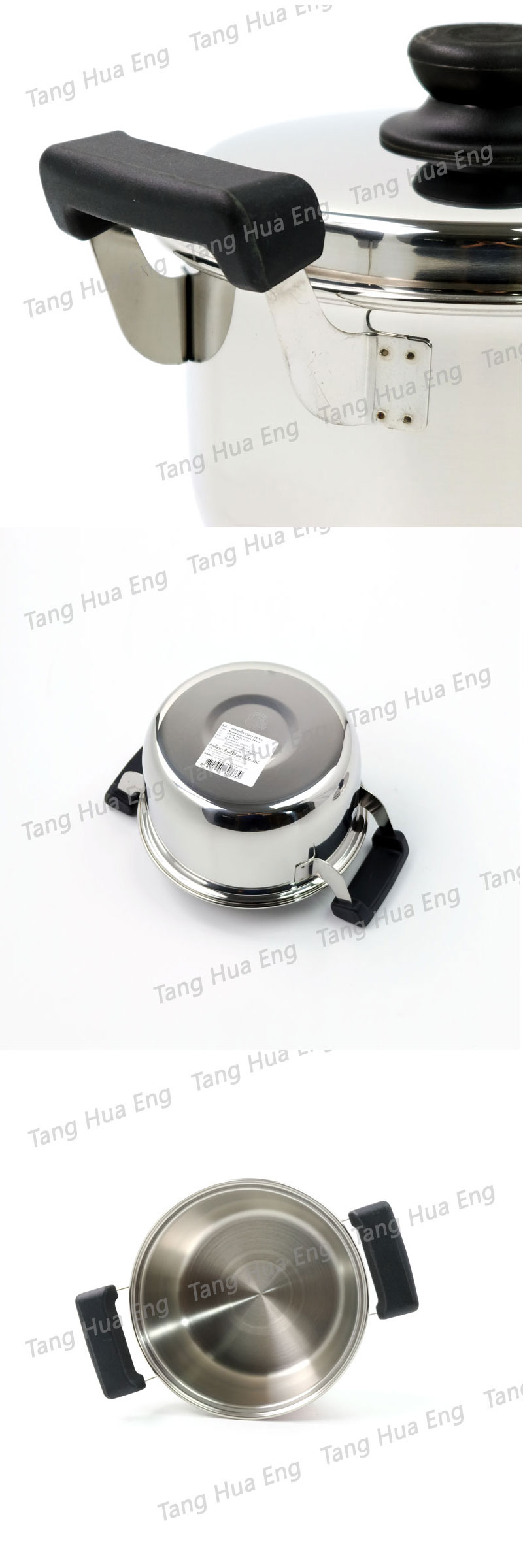 หม้อหุงต้ม ( 2 หู ) Carry 18 ซม. ตราหัวม้าลาย