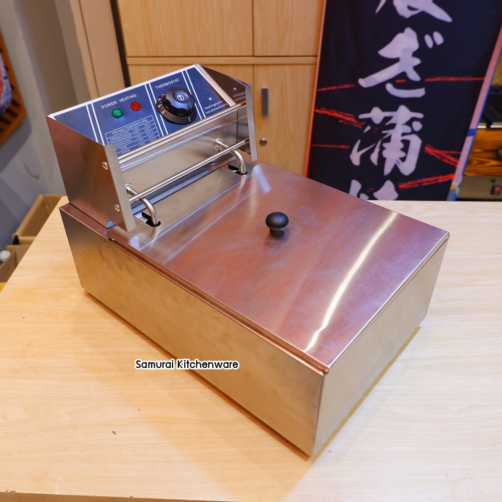 หม้อทอดไฟฟ้า เตาทอดไฟฟ้า หม้อทอดเฟรนฟราย (6 ลิตร)