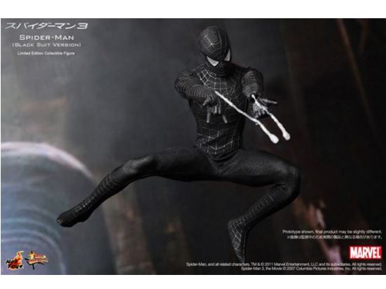 Hot Toys SPIDER-MAN 3 - Black Suit Ver