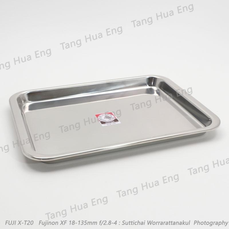 ถาดเหลี่ยม 14 นิ้วตราหัวม้าลาย