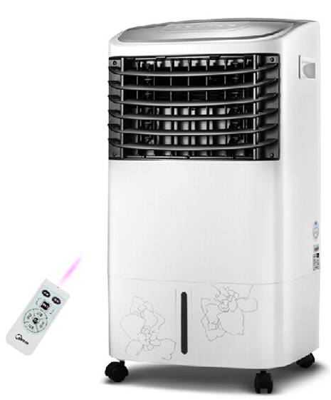 Midea พัดลมไอเย็น มีระบบ ION รุ่น AC120-S สีขาว