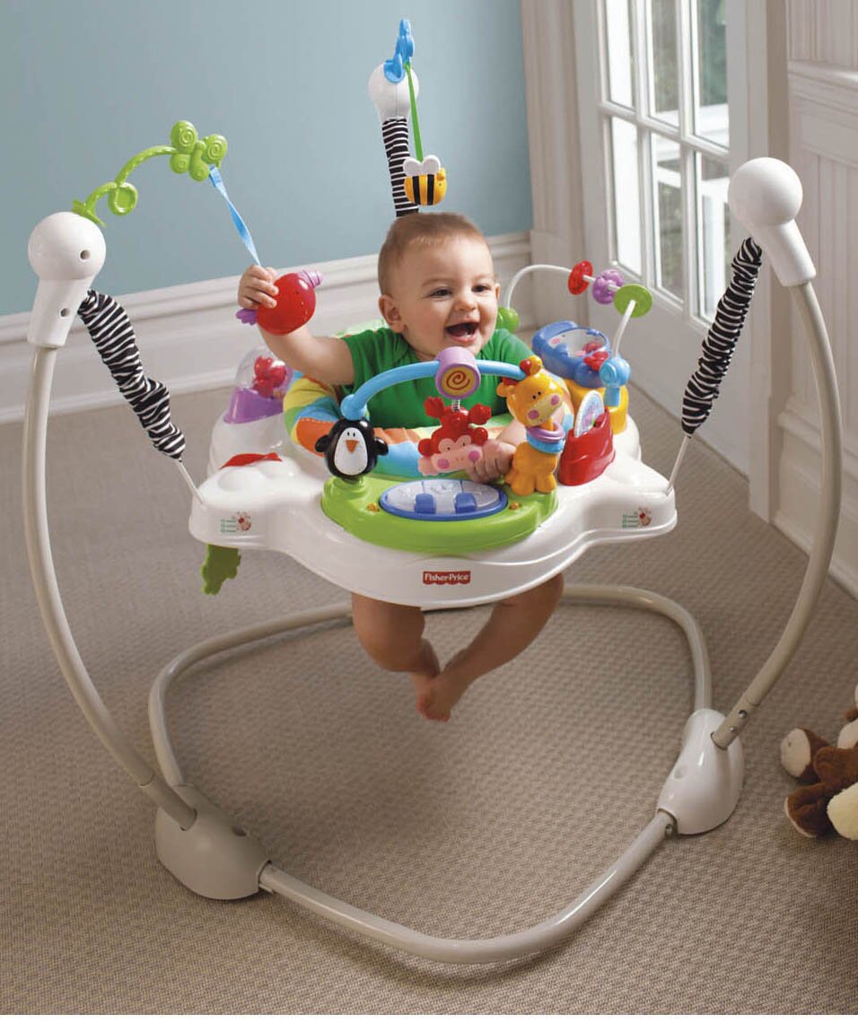 Jumperoo รุ่นใหม่ล่าสุด Fisher-Price Discover 'n Grow Jumperoo