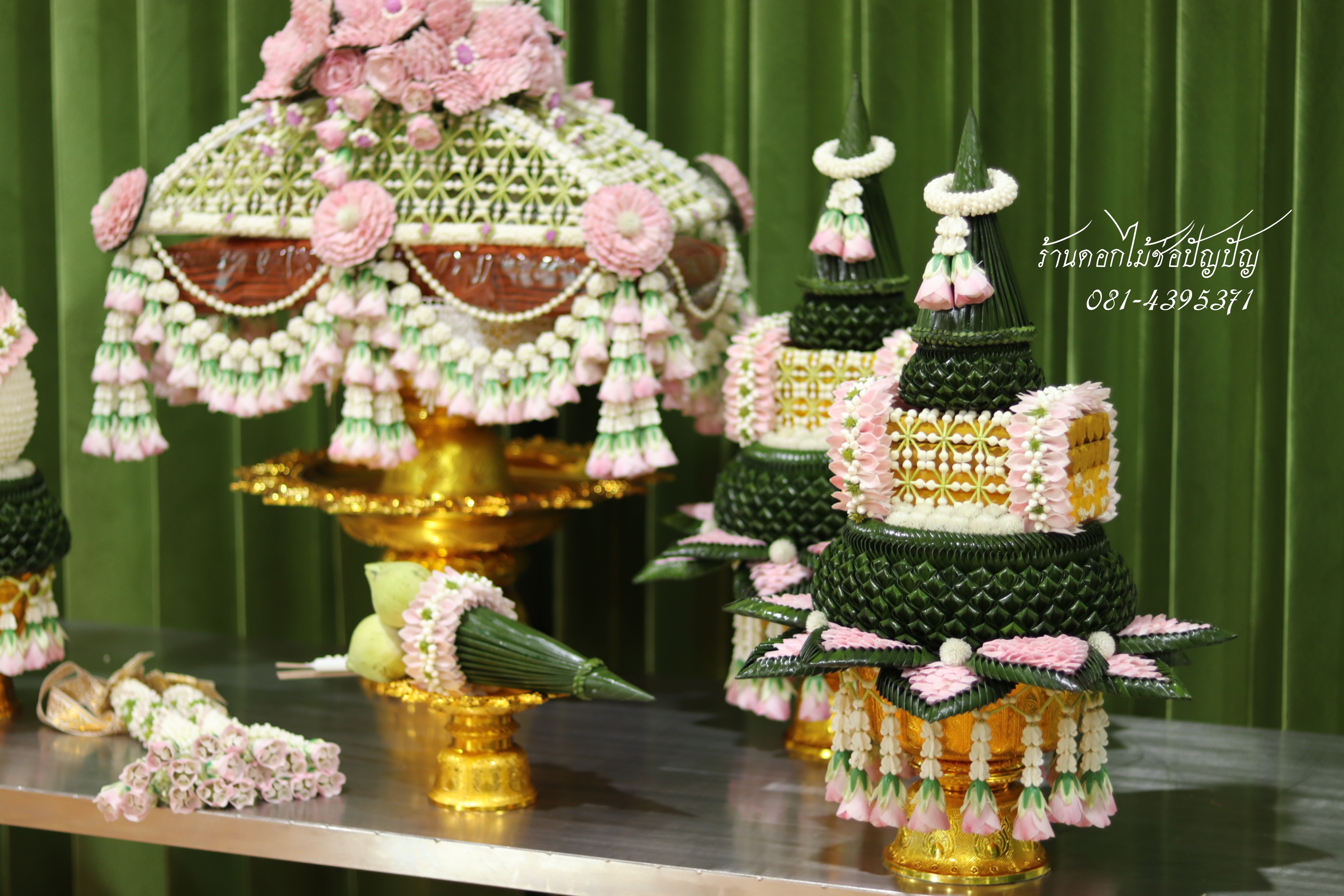 เครื่องบวชดอกไม้สด ชุดD9