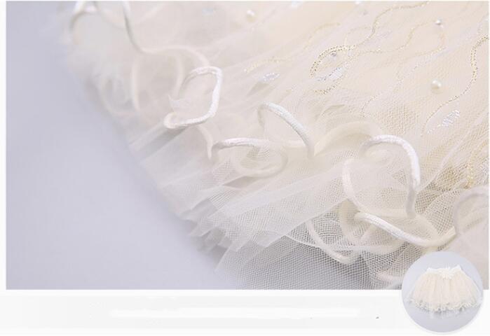 กระโปรง กระโปรงเด็ก ทรงสั้น ระบายขอบ