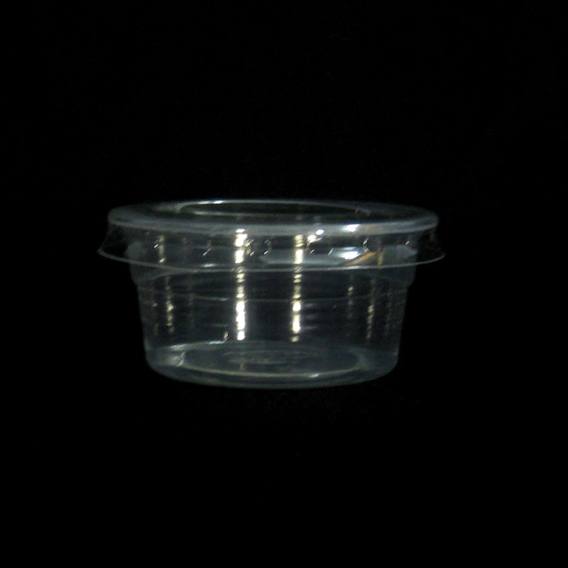 ถ้วย 2 ออนซ์ เคเรซิ่น + ฝาเรียบ ( 100 ชิ้น )