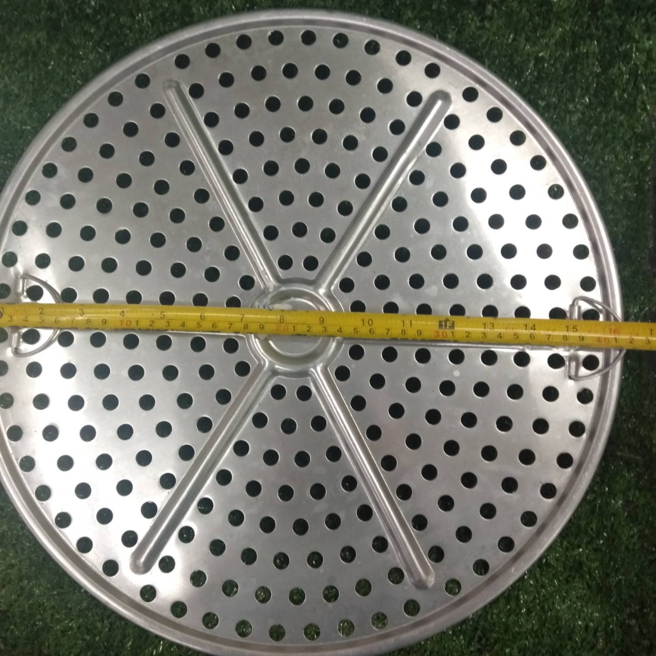 ตะแกรงรองนึ่งอลูมิเนียม กลม ขนาด 42 ซม. รหัสสินค้า 008-42,steamed_plate,Steamed_plate_Thailand