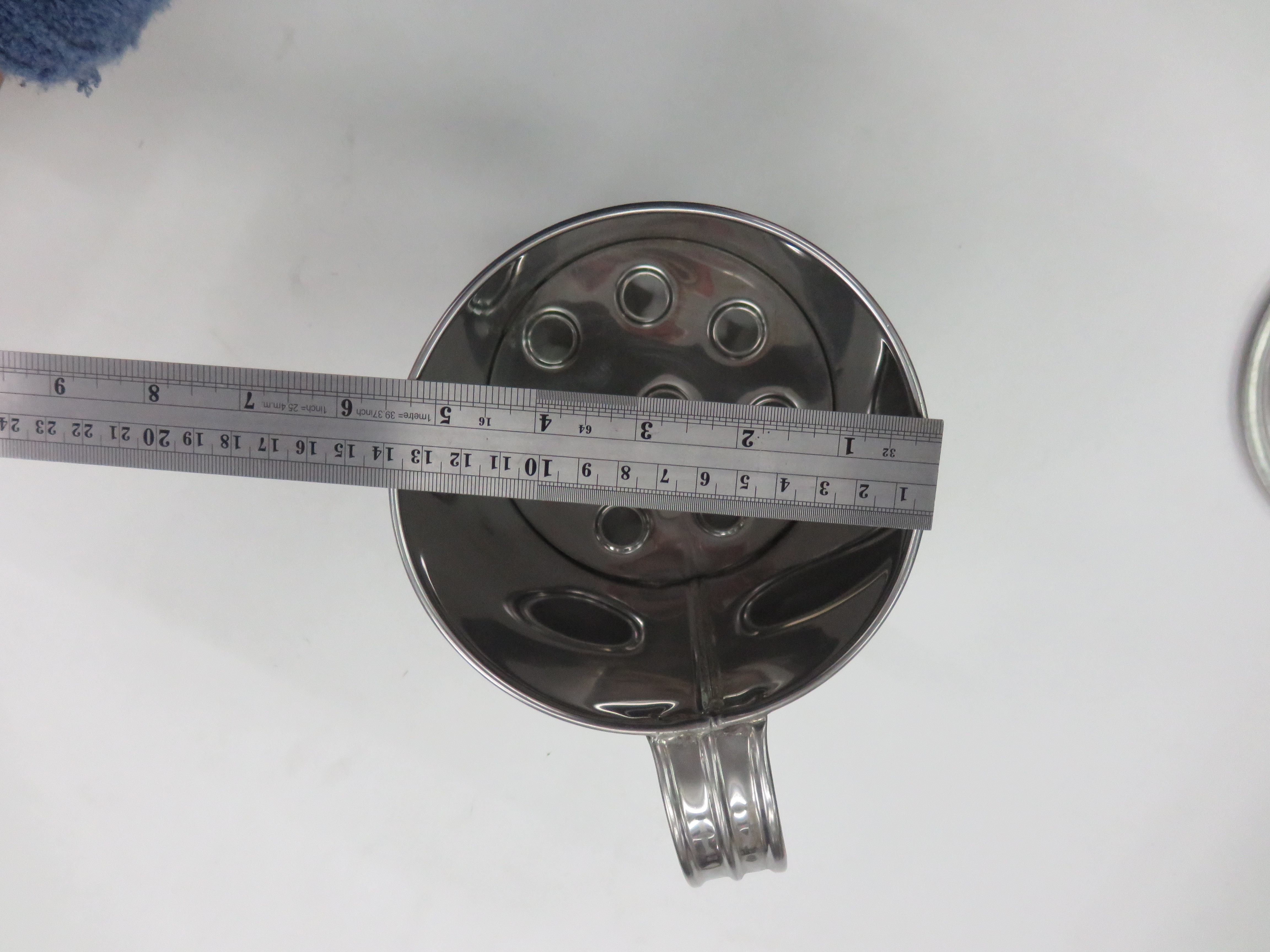 หม้อนึ่งขนมปังสังขยาสเตนเลส 037-BR-1416