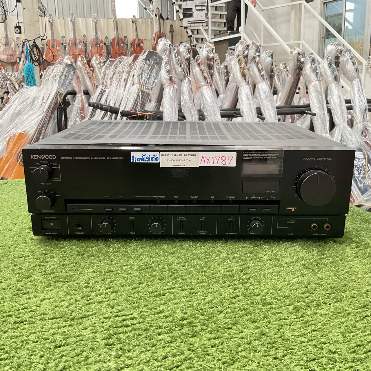 เครื่องขยายเสียง KENWOOD : KA-990SD สินค้าไม่พร้อมใช้งาน (ต้องซ่อม)