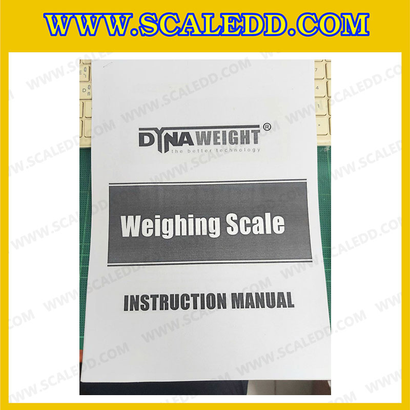เครื่องชั่งดิจิตอลตั้งพื้น พิกัดน้ำหนัก 300kg ค่าละเอียด 50g ขนาดแท่นชั่ง 40x50 cm. ยี่ห้อ Dynaweight รุ่น DW611 (เครื่องชั่งผ่านตรวจรับรองจากสำนักชั่งตวงวัด)