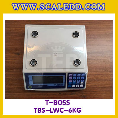 เครื่องชั่งน้ำหนักดิจิตอล6กิโลกรัม ความละเอียด0.2g ยี่ห้อ TBOSS รุ่น TBS-CW (เครื่องชั่งผ่านตรวจรับรองจากสำนักชั่งตวงวัด)