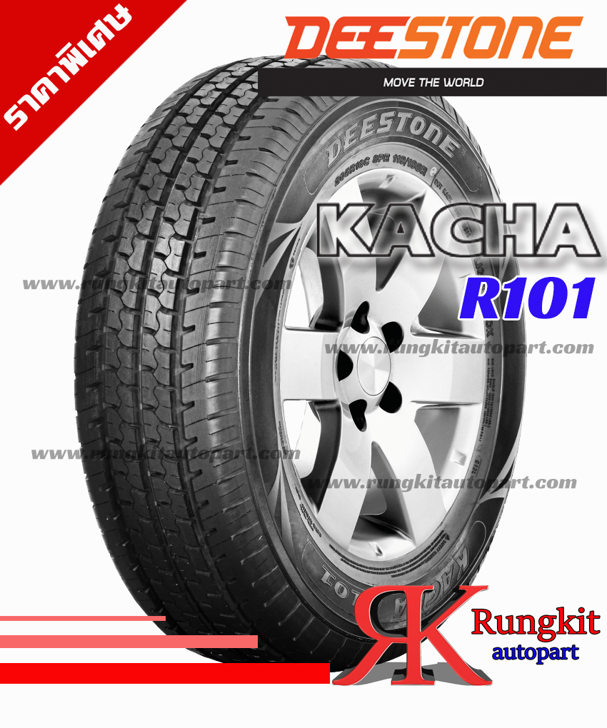 195 R15C 106/104Pรุ่นKACHA R101ยี่ห้อDeestone