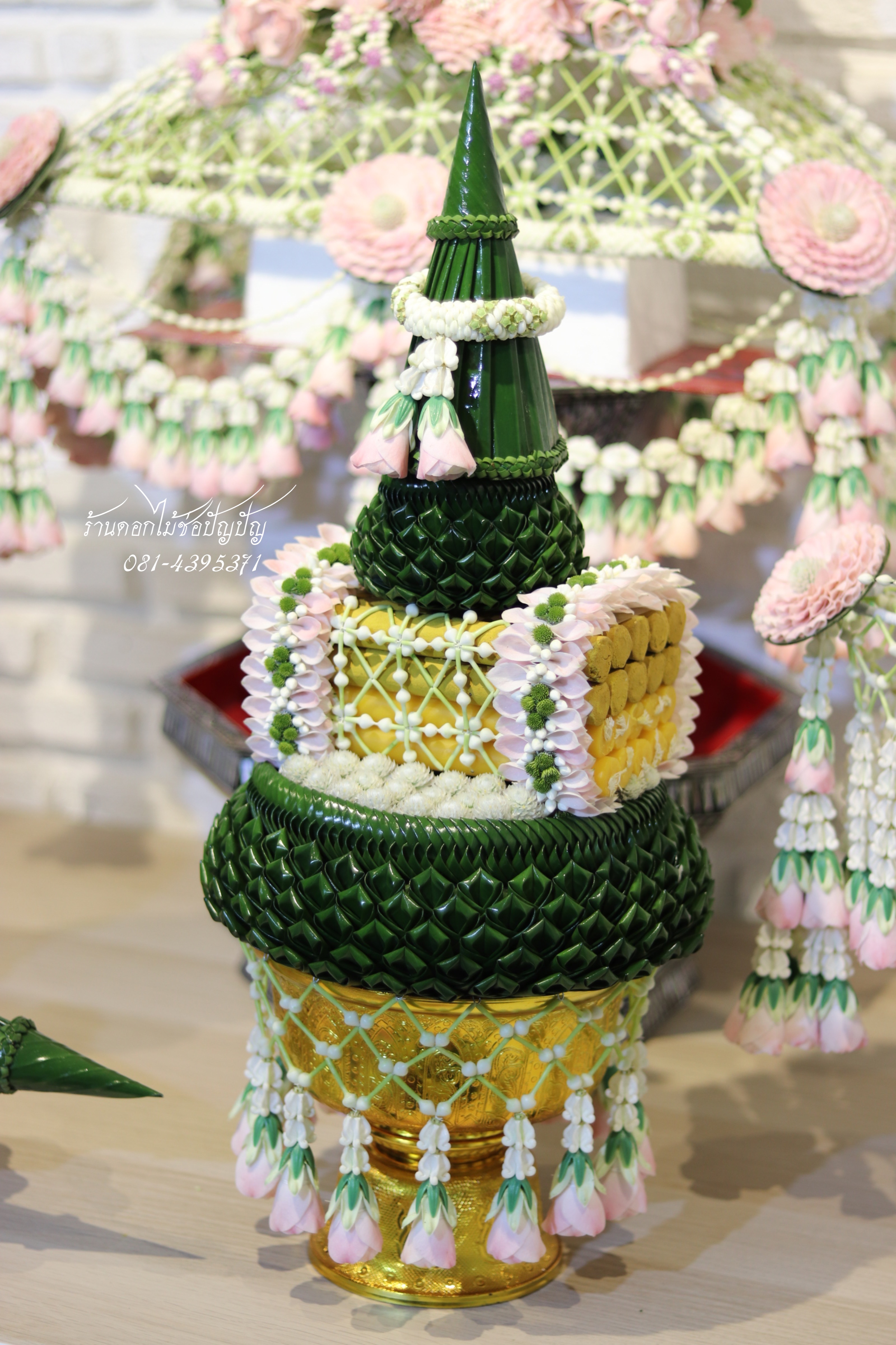 เครื่องบวชดอกไม้สด ชุดD8