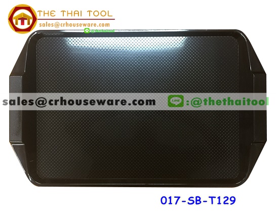 ถาดเสริฟเมลามีนทรงเหลี่ยม รหัสสินค้า 017-SB-T129