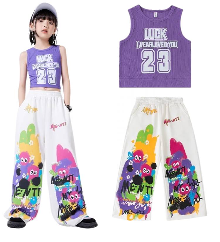 ชุดเต้น เสื้อกล้าม+กางเกงขายาวMEN TT**สินค้าเปิดจอง