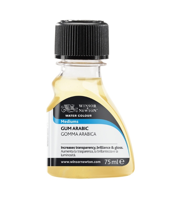 น้ำยาผสมสีน้ำ Winsor Gum Arabic 75ml