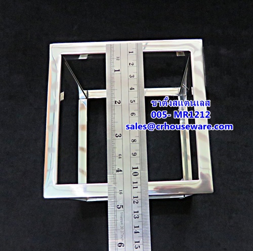 ชั้นโชว์อาหารสแตนเลส 005- MR1212