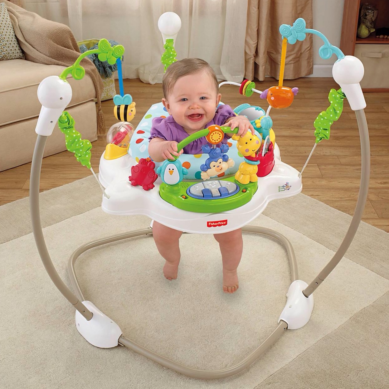 Fisher-Price Zoo Party Jumperoo
