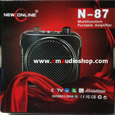 ไมค์-ลำโพงคาดเอว N-87 (USB)