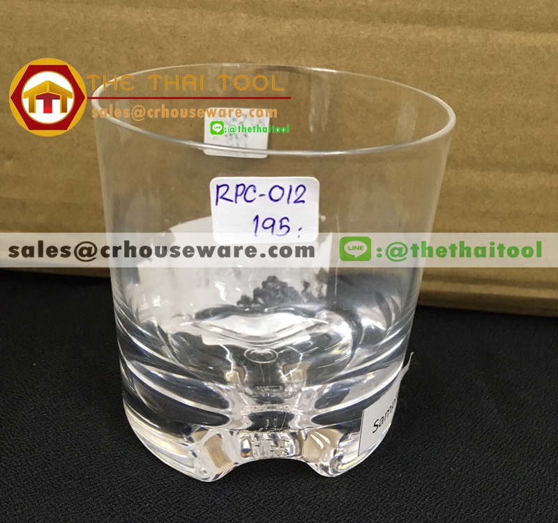 แก้วน้ำพลาสติกริมสระ Rock glasses 7 oz. 003-RPC-012