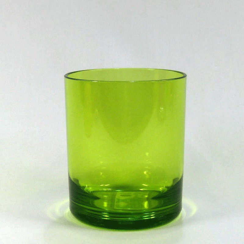 แก้วพลาสติก ทรงเตีย 265JL คละสี ขนาด 450 มล.