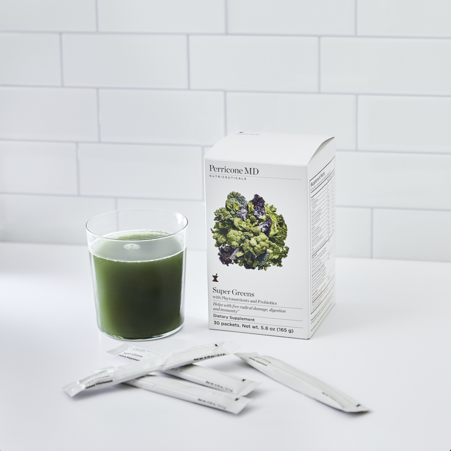 Perricone MD Super Green Supplement Powder - 30 packets (30 days supply)