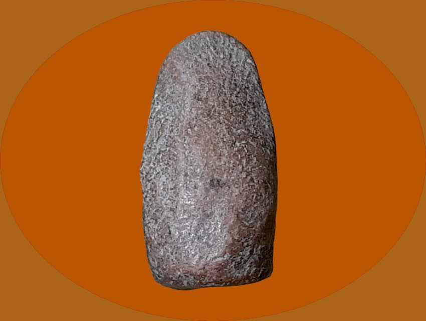 พระรอด หลวงพ่อมุ่ย วัดดอนไร่ จ.สุพรรณบุรี เนื้อดิน สีแดง ปี 2516 พิมพ์กลาง