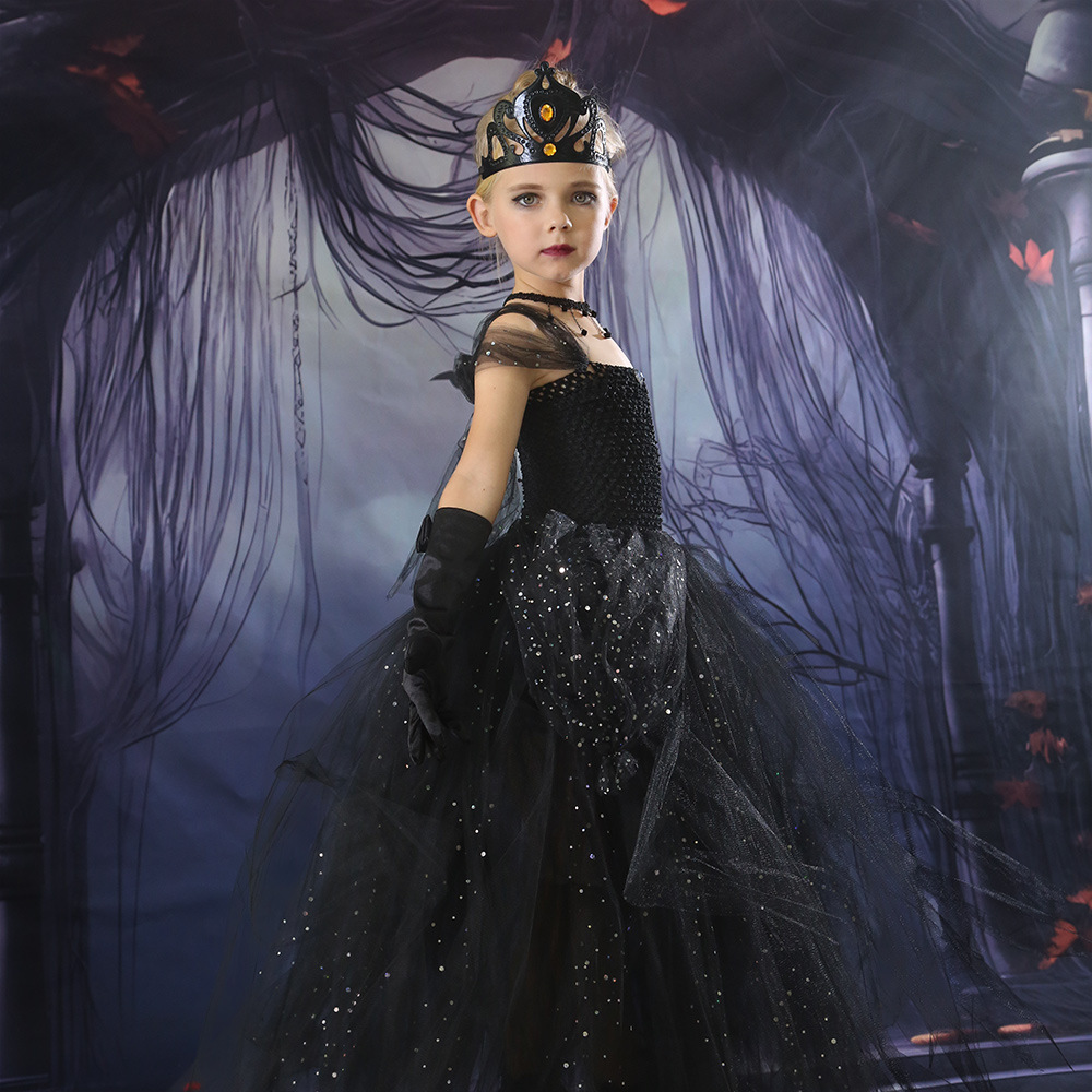 friendly4kid พร้อมส่ง ชุดฮาโลวีน haloween แฟนซี ชุดแม่มด