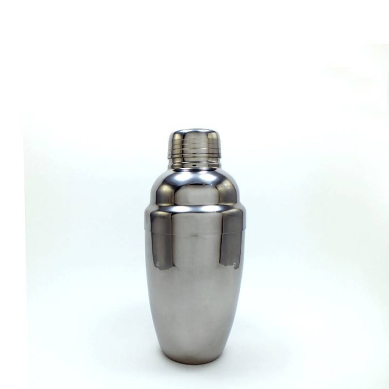 เชคเกอร์สเตนเลสผสมเหล้า 350 ซีซี ( Shaker ) ( สีเงิน )