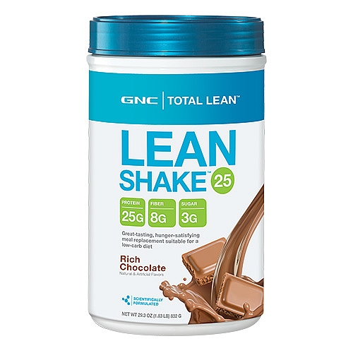 GNC Total Lean™ Lean Shake™ 25 - French Vanilla,Cookie&Cream,Rich Chocolate,Vanilla bean,Swiss Chocolate