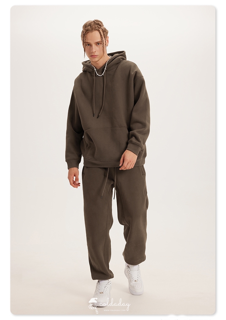 Cozy Urban Hoodie เสื้อสเวตเตอร์ฮู๊ดดี้กันหนาวบุขนแกะ UNISEX size M-3XL