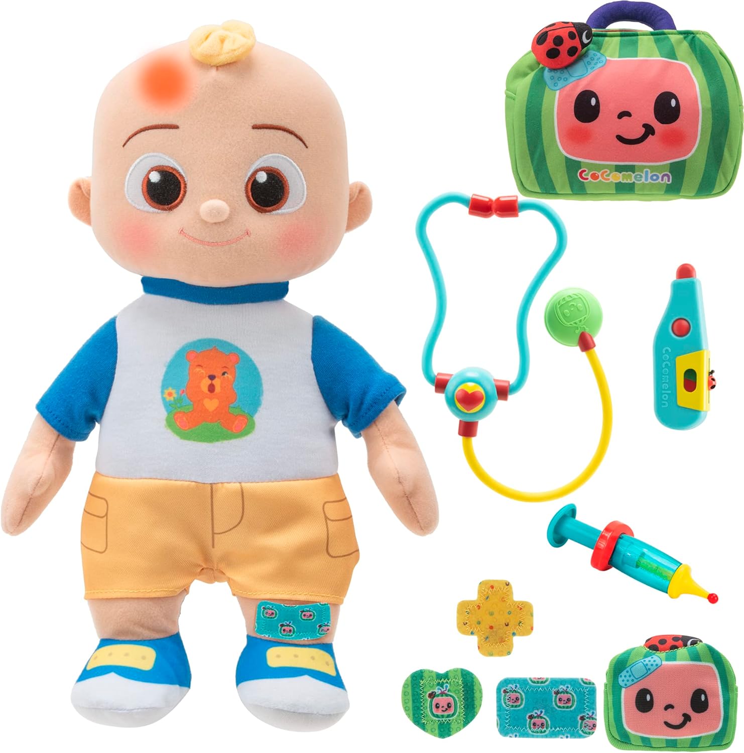 Cocomelon Plush Boo Boo Jj ตุ๊กตาผ้านุ่มนิ่ม