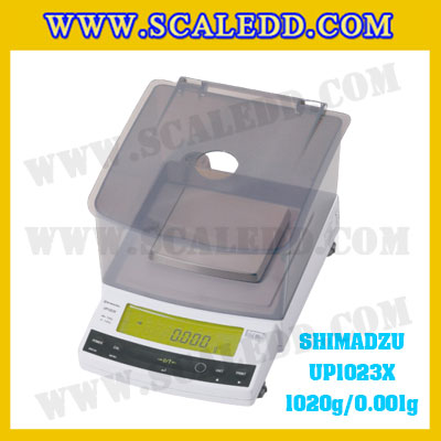 เครื่องชั่งดิจิตอล ทศนิยม 3 ตำแหน่ง รุ่น UP1023X 1020gx0.001g เครื่องชั่งละเอียดสูง1020g เครื่องชั่งน้ำหนัก1020g ตาชั่ง1020กรัม พิกัดน้ำหนัก 1020g ความละเอียด 0.001g ยี่ห้อ SHIMADZU รุ่น UP1023X