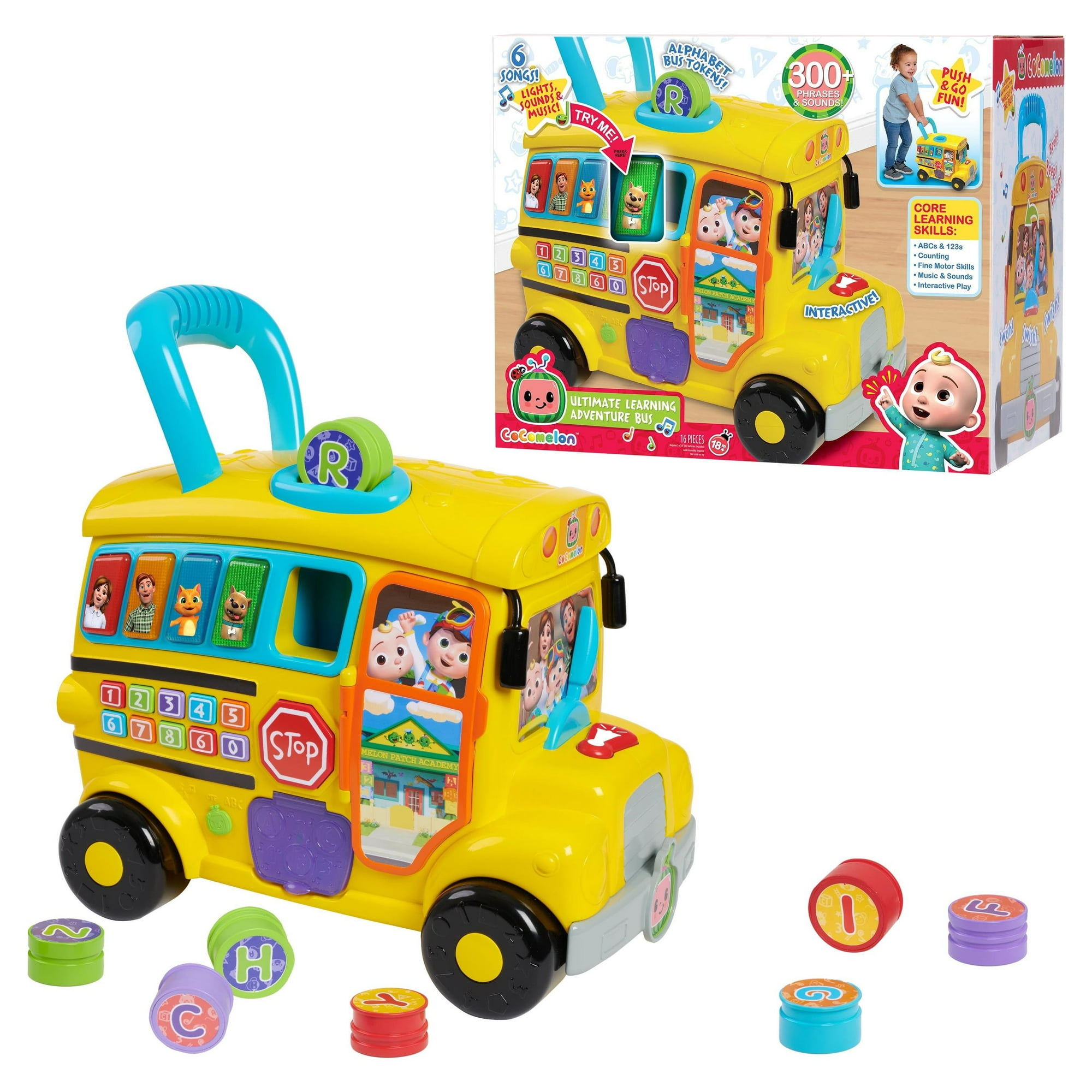 Cocomelon Ultimate Lerning Adventure Bus ของเล่น รถโรงเรียน