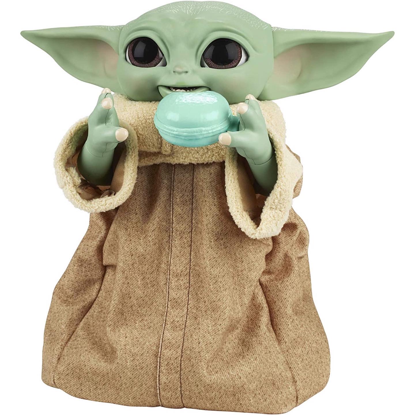Hasbro Star Wars The Mandalorian Galactic Snackin’ Grogu Baby Yoda The Child Animatronic Edition Toy Figure