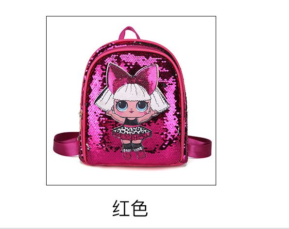 กระเป๋าเด็กเป้ LOL ปักเลื่อม ไซส์ใหญ่
