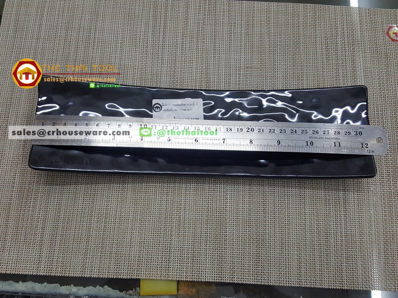 จานซูชิ 12.35 นิ้ว 017-P3208-12.35