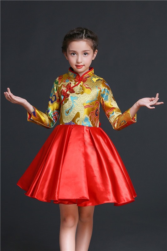 ชุดจีน กี่เพ้า เสื้อแขนยาว กระโปรง กางเกง