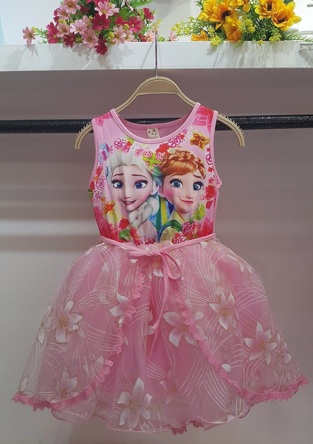 เดรสเจ้าหญิงFrozen แอลซ่า โล๊ะสต๊อค