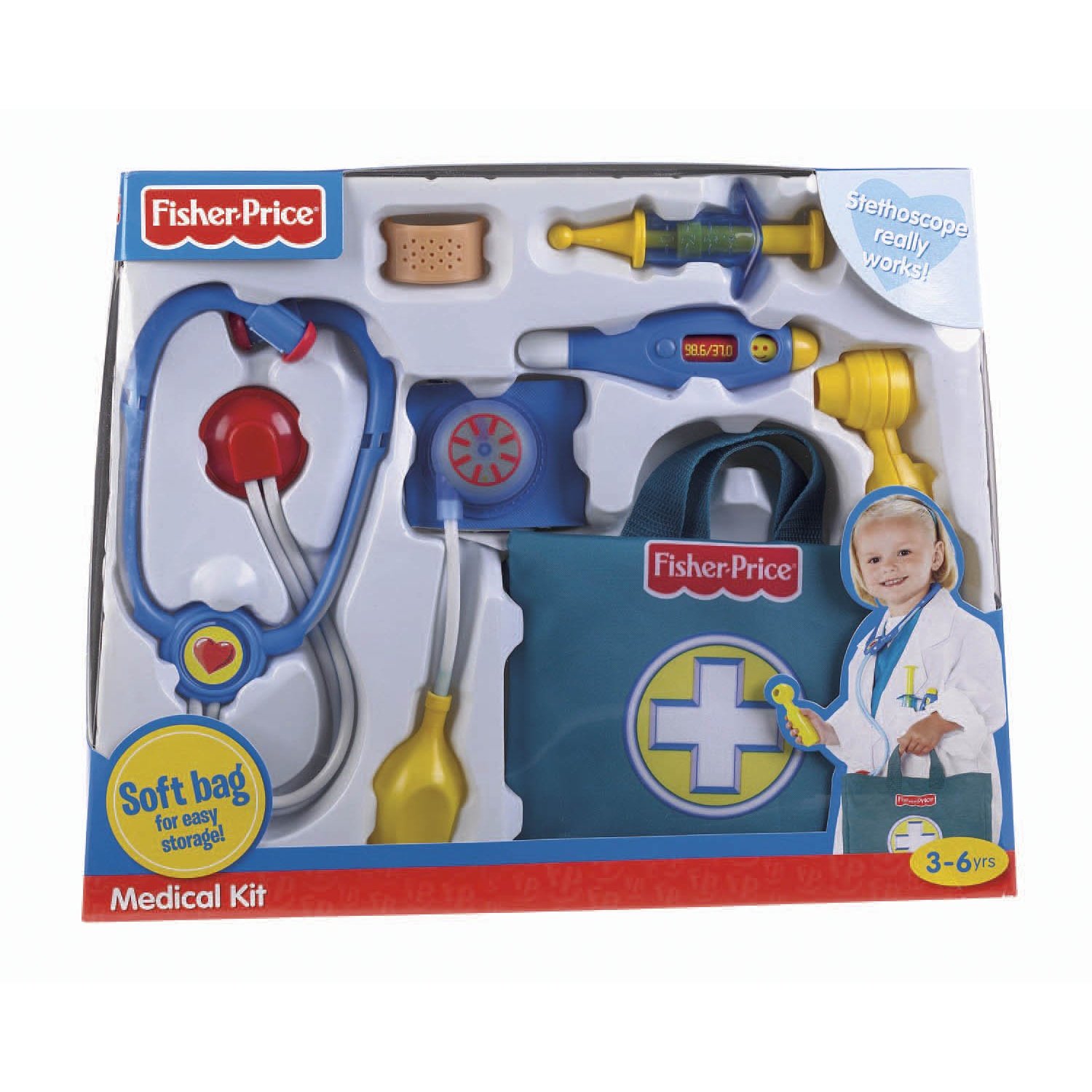 มาแล้ว!! ชุดอุปกรณ์ของคุณหมอ Fisher-Price Medical Kit