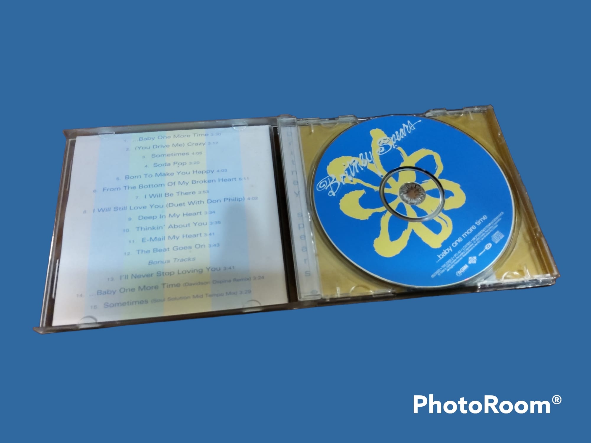 CD เพลง Britney Spears ชุด ...Baby One More Time 1999