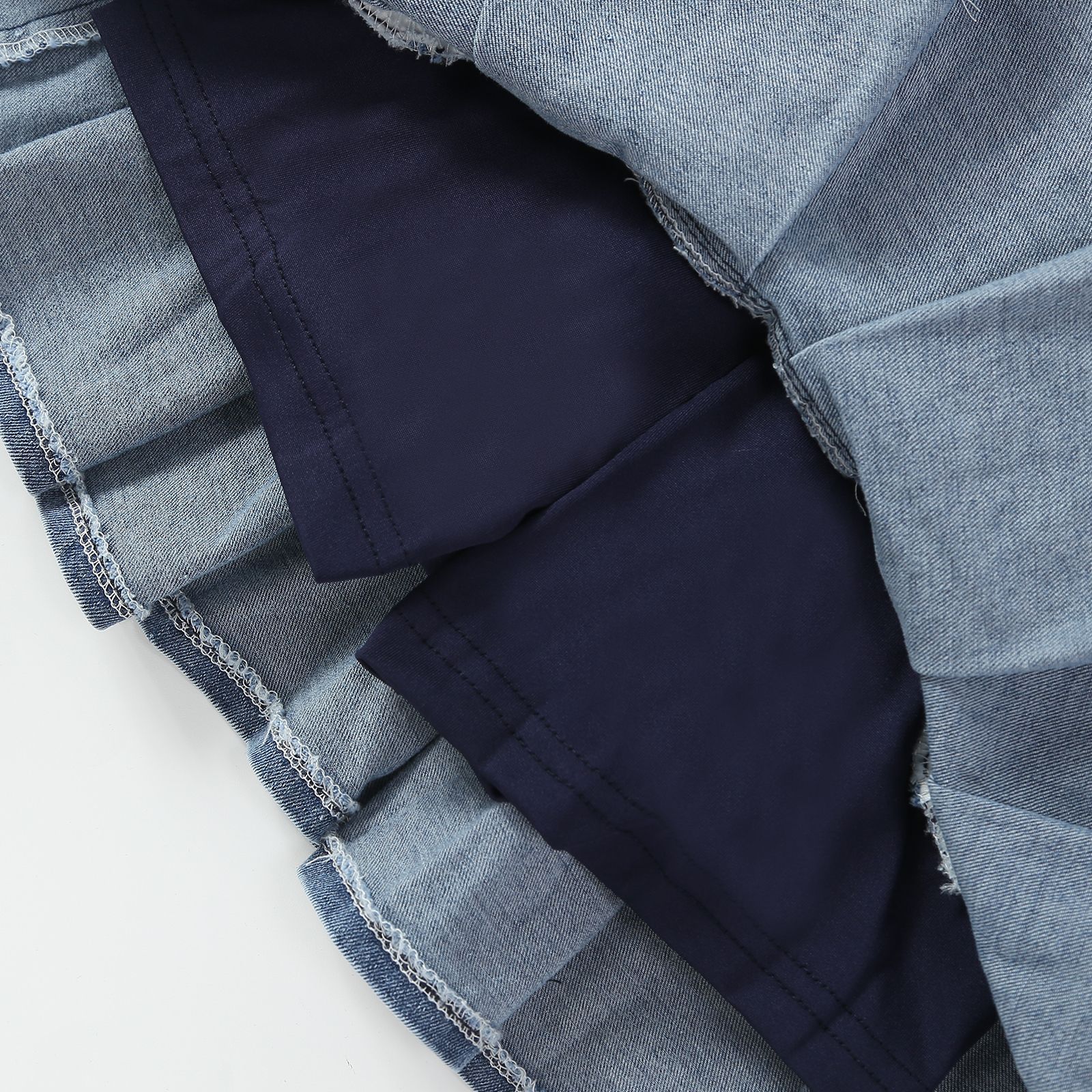 ชุดเต้นเซ็ต ชุดฮิปฮอป สไตล์สีฟ้า เสื้อ/กางเกงขายาว